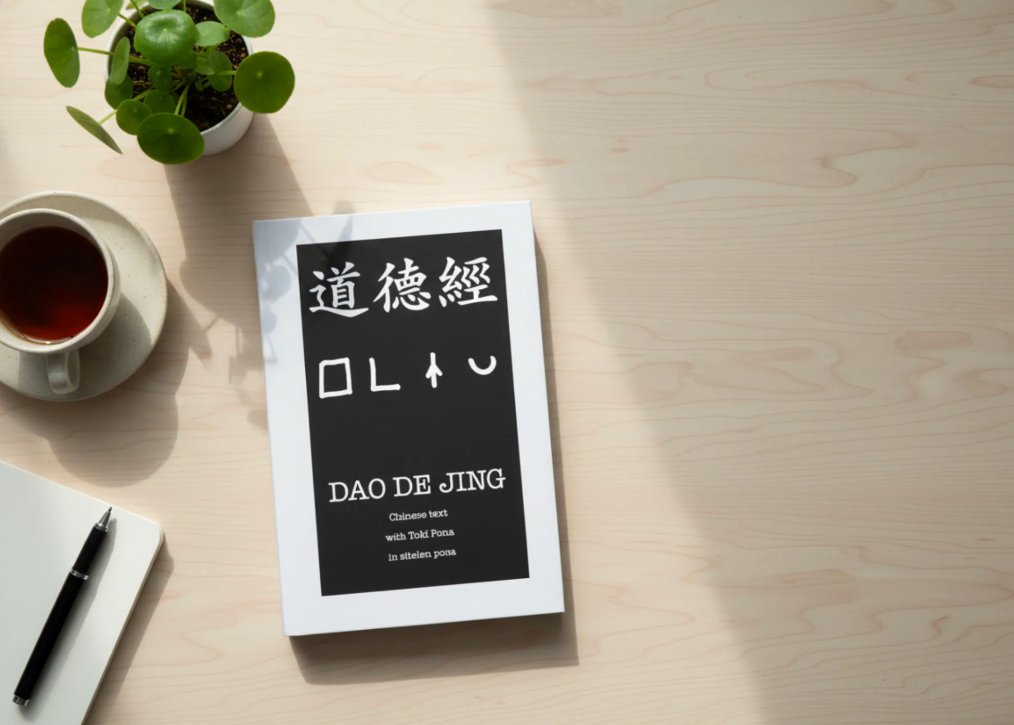 Dao De Jing in Toki Pona book cover