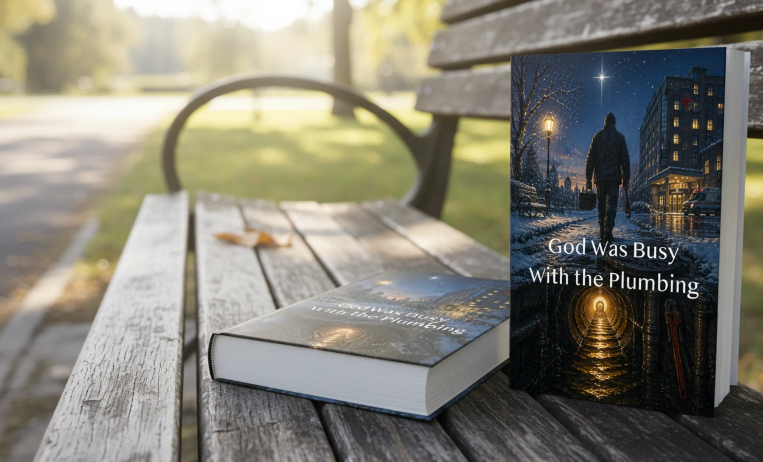 God Was Busy With the Plumbing book cover