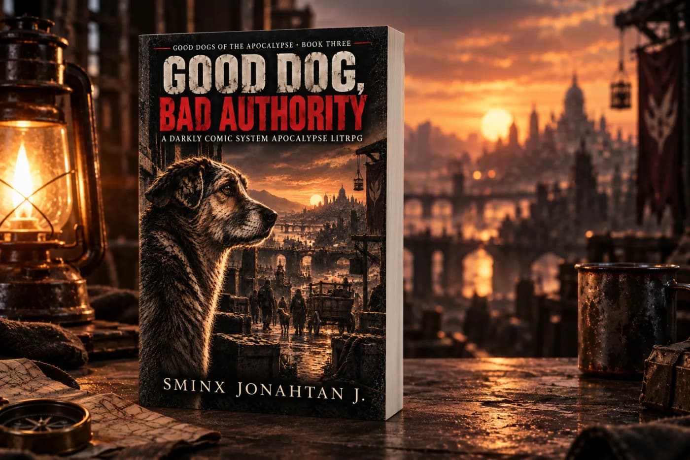 Good Dog, Bad Authority print edition featuring Mriya above the district
