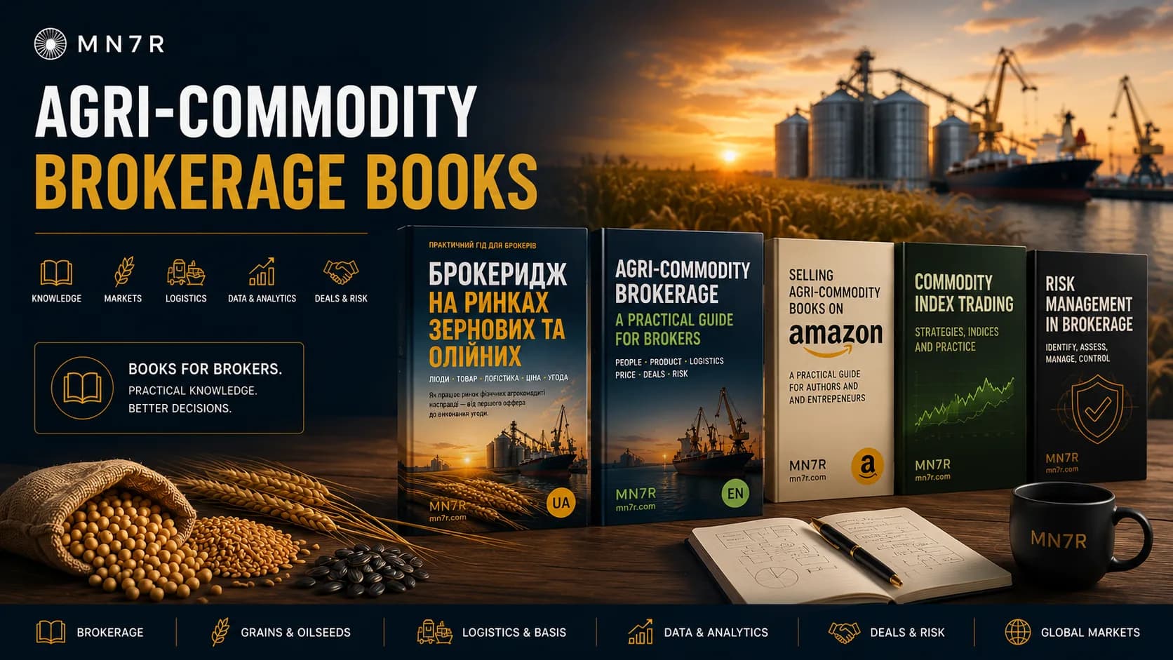 MN7R Commodity Brokerage Library publishing line